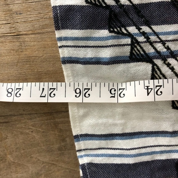 ANTHROPOLOGIE RED CARTER white & black embroidered short shift dress - Picture 10 of 10